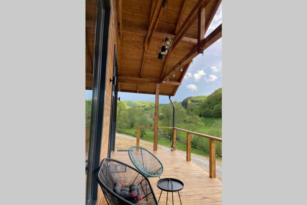 Valley House Cabana Cu Priveliste De Vis Sita Buzăului المظهر الخارجي الصورة