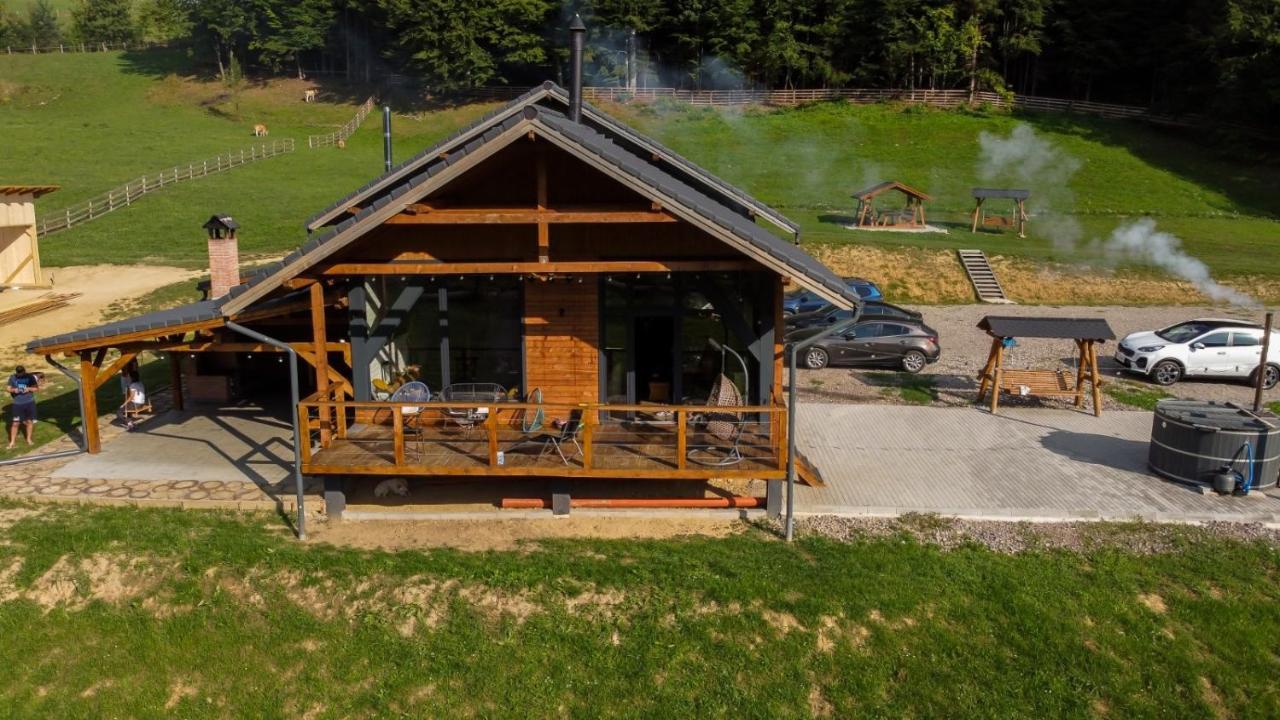 Valley House Cabana Cu Priveliste De Vis Sita Buzăului المظهر الخارجي الصورة